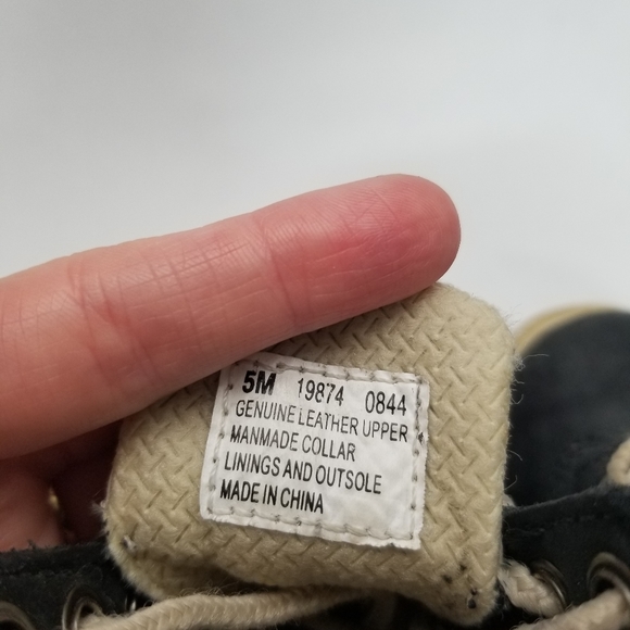 Timberland Toddler Boots - 5M - Black Leather - Picture 3 of 3